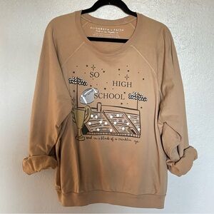 Swiftie So High School oversized crew neck